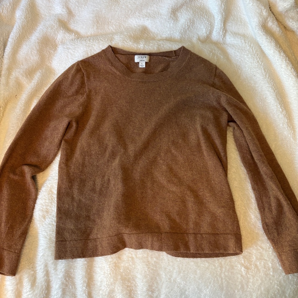 Cozy Brown Sweater J-Crew
